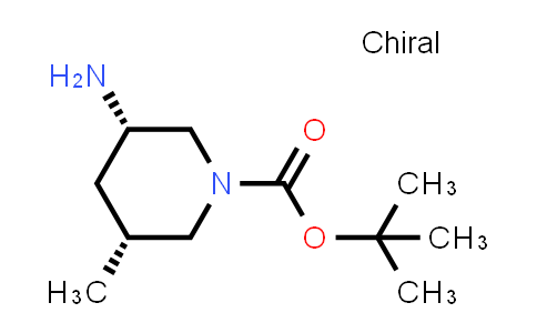 CAS No. 1312810-39-1, tert-Butyl (3S,5R)-3-amino-5-methylpiperidine-1-carboxylate