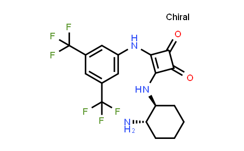 CAS No. 1312991-12-0, 3-[[(1S,2S)-2-Aminocyclohexyl]amino]-4-[[3,5-bis(trifluoromethyl)phenyl]amino]-3-cyclobutene-1,2-dione