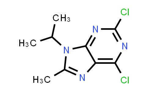 CAS No. 1313026-86-6, 2,6-Dichloro-9-isopropyl-8-methyl-9H-purine