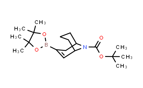CAS No. 1313034-25-1, tert-Butyl 3-(4,4,5,5-tetramethyl-1,3,2-dioxaborolan-2-yl)-9-azabicyclo[3.3.1]non-2-ene-9-carboxylate