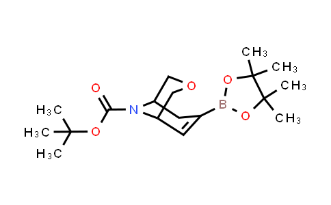 CAS No. 1313034-29-5, tert-Butyl 7-(tetramethyl-1,3,2-dioxaborolan-2-yl)-3-oxa-9-azabicyclo[3.3.1]non-6-ene-9-carboxylate