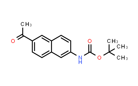 CAS No. 1313516-29-8, Tert-butyl N-(6-acetylnaphthalen-2-yl)carbamate