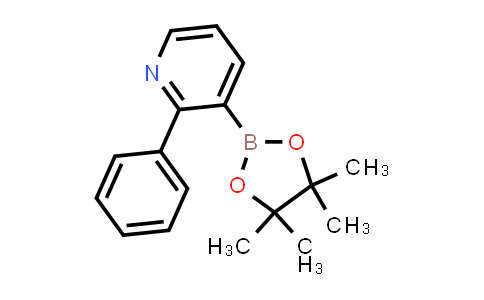 CAS No. 1313519-78-6, 2-Phenyl-3-(4,4,5,5-tetramethyl-1,3,2-dioxaborolan-2-yl)pyridine