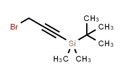 CAS No. 131365-11-2, (3-Bromoprop-1-yn-1-yl)(tert-butyl)dimethylsilane