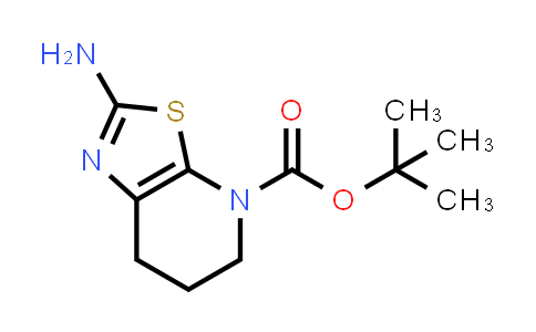 CAS No. 1313712-23-0, tert-Butyl 2-amino-6,7-dihydrothiazolo[5,4-b]pyridine-4(5H)-carboxylate
