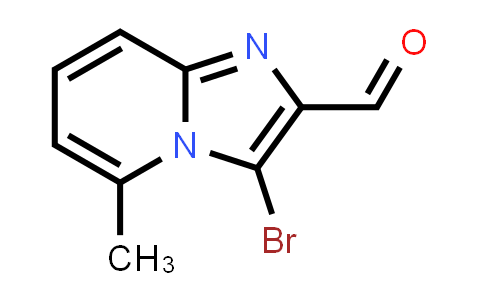 CAS No. 1313712-51-4, 3-Bromo-5-methylimidazo[1,2-a]pyridine-2-carbaldehyde