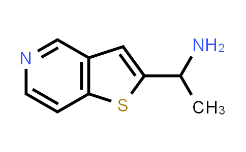 CAS No. 1313726-88-3, 1-(Thieno[3,2-c]pyridin-2-yl)ethan-1-amine