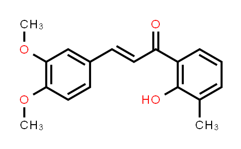 CAS No. 1313738-74-7, 3-(3,4-Dimethoxyphenyl)-1-(2-hydroxy-3-methylphenyl)prop-2-en-1-one