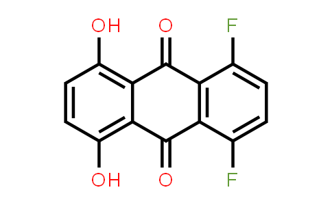 CAS No. 131401-54-2, 1,4-Difluoro-5,8-dihydroxy-9,10-anthracenedione
