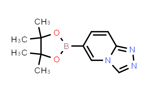 CAS No. 1314137-24-0, 6-(4,4,5,5-Tetramethyl-1,3,2-dioxaborolan-2-yl)-[1,2,4]triazolo[4,3-a]pyridine