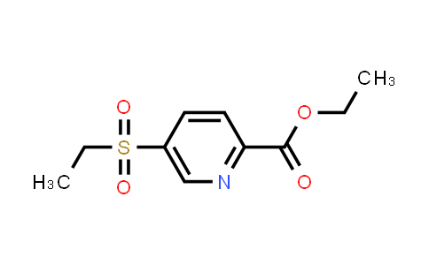 CAS No. 1314406-40-0, Ethyl 5-(ethylsulfonyl)picolinate