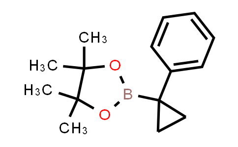 CAS No. 1314495-37-8, 4,4,5,5-Tetramethyl-2-(1-phenylcyclopropyl)-1,3,2-dioxaborolane