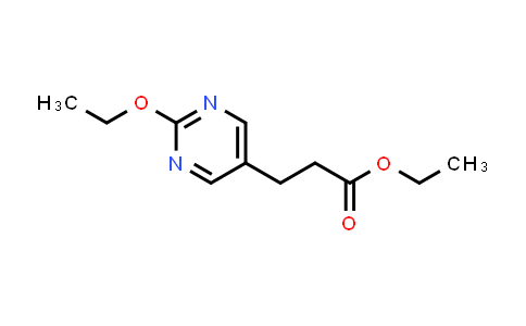 CAS No. 1314534-00-3, Ethyl 3-(2-ethoxypyrimidin-5-yl)propanoate