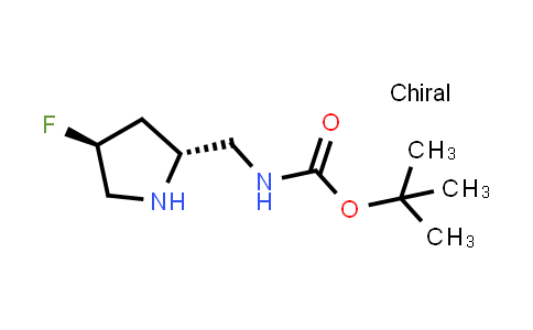 CAS No. 1314605-35-0, tert-Butyl N-{[(2R,4S)-4-fluoropyrrolidin-2-yl]methyl}carbamate