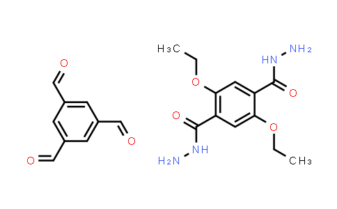CAS No. 1314877-67-2, 2,5-Diethoxyterephthalohydrazide compound with benzene-1,3,5-tricarbaldehyde (1:1)