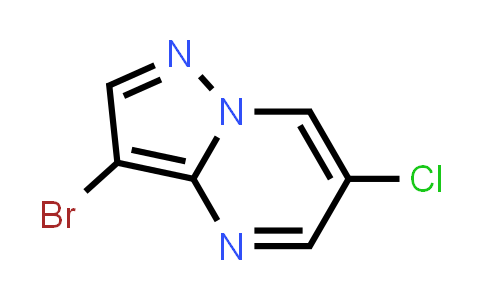 CAS No. 1314893-92-9, 3-Bromo-6-chloropyrazolo[1,5-a]pyrimidine