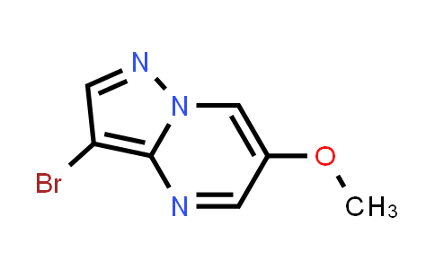 CAS No. 1314893-99-6, 3-Bromo-6-methoxypyrazolo[1,5-a]pyrimidine