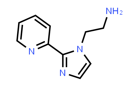 CAS No. 1314935-10-8, 2-(2-(Pyridin-2-yl)-1H-imidazol-1-yl)ethan-1-amine