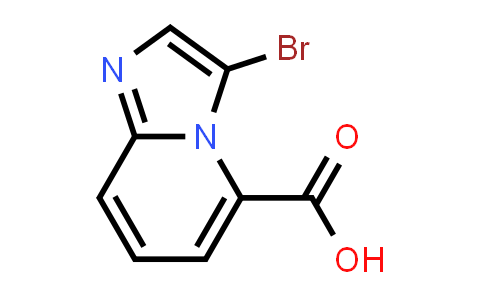 CAS No. 1315359-92-2, 3-Bromoimidazo[1,2-a]pyridine-5-carboxylic acid