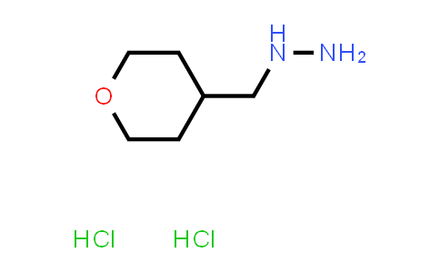 CAS No. 1315365-54-8, [(Tetrahydro-2H-pyran-4-yl)methyl]hydrazine dihydrochloride