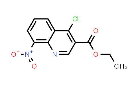 CAS No. 131548-98-6, Ethyl 4-chloro-8-nitroquinoline-3-carboxylate