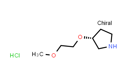 CAS No. 1315591-34-4, (R)-3-(2-Methoxyethoxy)pyrrolidine hydrochloride