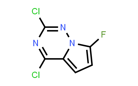 CAS No. 1315591-95-7, 2,4-Dichloro-7-fluoropyrrolo[2,1-f][1,2,4]triazine