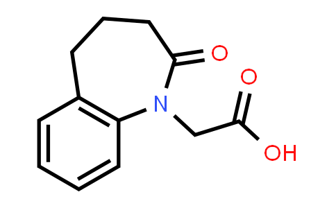 CAS No. 131607-93-7, 1H-1-Benzazepine-1-acetic acid, 2,3,4,5-tetrahydro-2-oxo-