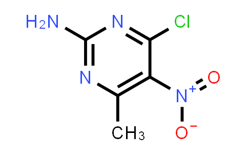 CAS No. 13162-24-8, 2-Amino-4-chloro-6-methyl-5-nitropyrimidine
