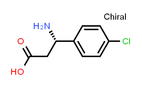 CAS No. 131690-60-3, (S)-3-Amino-3-(4-chlorophenyl)propanoic acid