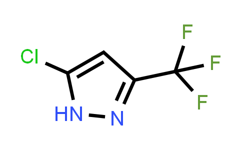 CAS No. 131797-35-8, 5-Chloro-3-(trifluoromethyl)-1H-pyrazole