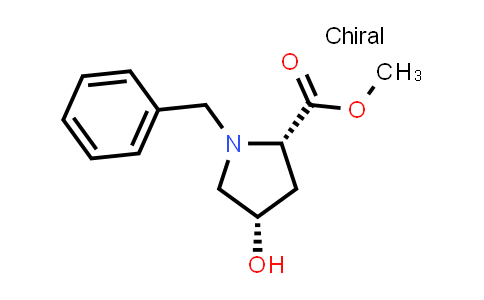 CAS No. 1318129-92-8, (2S,4S)-methyl 1-benzyl-4-hydroxypyrrolidine-2-carboxylate