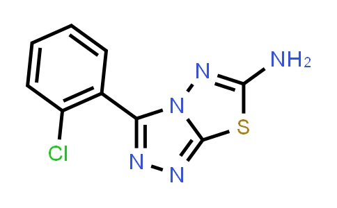 CAS No. 13182-73-5, 3-(2-Chlorophenyl)-[1,2,4]triazolo[3,4-b][1,3,4]thiadiazol-6-amine