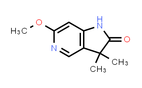 CAS No. 1319743-64-0, 6-Methoxy-3,3-dimethyl-1H-pyrrolo[3,2-c]pyridin-2(3H)-one