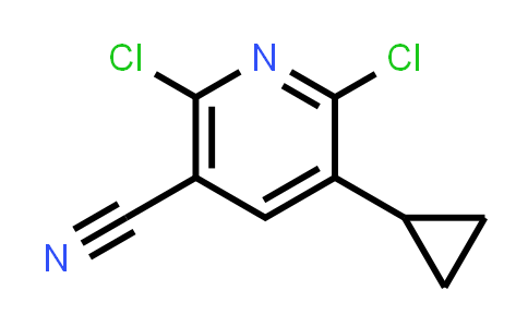 CAS No. 1319804-29-9, 2,6-Dichloro-5-cyclopropylnicotinonitrile