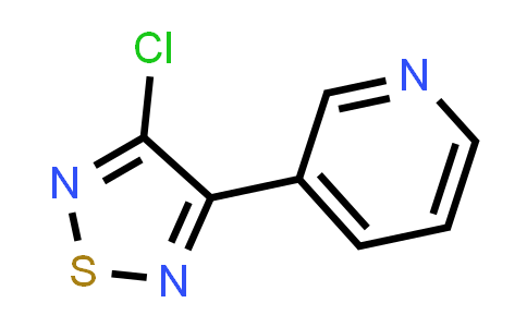 CAS No. 131986-28-2, 3-Chloro-4-(pyridin-3-yl)-1,2,5-thiadiazole