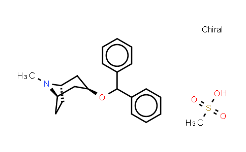 CAS No. 132-17-2, Benztropine (mesylate)