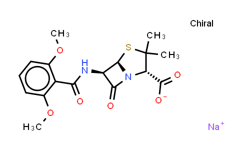 CAS No. 132-92-3, Methicillin (sodium salt)