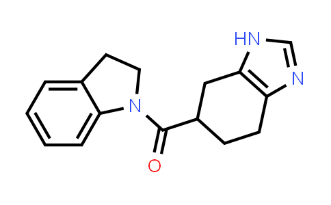 CAS No. 132036-36-3, (2,3-Dihydro-1H-indol-1-yl)(4,5,6,7-tetrahydro-1H-benzimidazol-6-yl)methanone