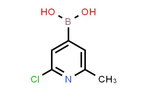 CAS No. 1320397-15-6, 2-Chloro-6-methylpyridine-4-boronic acid