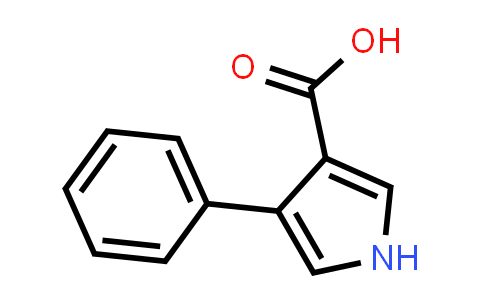 CAS No. 132040-12-1, 4-Phenyl-1h-pyrrole-3-carboxylic acid