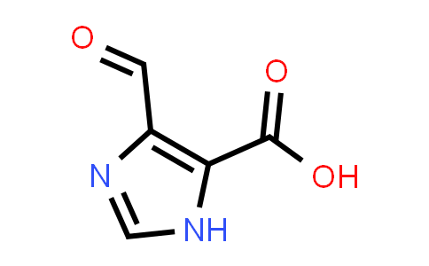 CAS No. 1321600-00-3, 4-Formyl-1H-imidazole-5-carboxylic acid