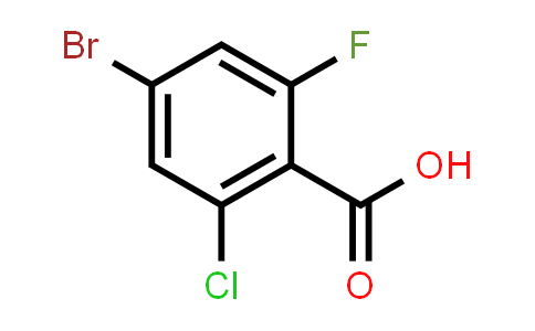 CAS No. 1321613-01-7, 4-Bromo-2-chloro-6-fluorobenzoic acid