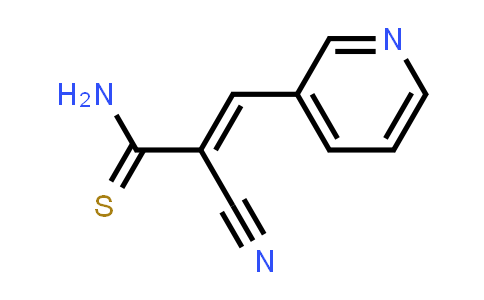 CAS No. 132252-85-8, 2-Cyano-3-(pyridin-3-yl)prop-2-enethioamide