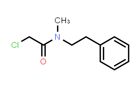 CAS No. 13230-84-7, Acetamide, 2-chloro-N-methyl-N-(2-phenylethyl)-