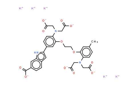 CAS No. 132319-56-3, Indo-1 (potassium salt)