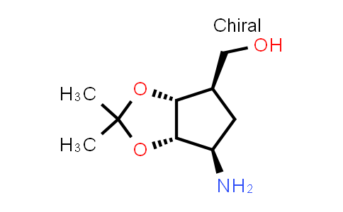 CAS No. 132342-52-0, [(3aR,4R,6R,6aS)-6-Amino-2,2-dimethyl-hexahydrocyclopenta[d][1,3]dioxol-4-yl]methanol