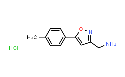 CAS No. 1323584-27-5, [5-(4-Methylphenyl)-1,2-oxazol-3-yl]methanamine hydrochloride