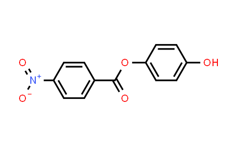 CAS No. 13245-55-1, 4-Hydroxyphenyl 4-nitrobenzoate