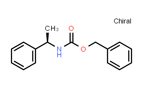 CAS No. 132554-83-7, Carbamic acid, N-[(1R)-1-phenylethyl]-, phenylmethyl ester